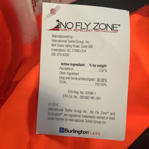 Dog Safety Vest (also repels ticks & mosquitoes) - Picture 8 of 12